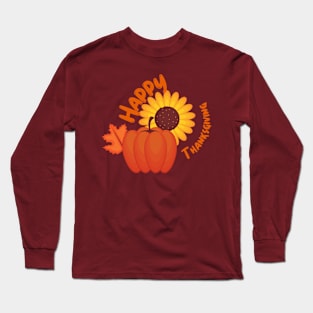 Happy Thanksgiving Long Sleeve T-Shirt